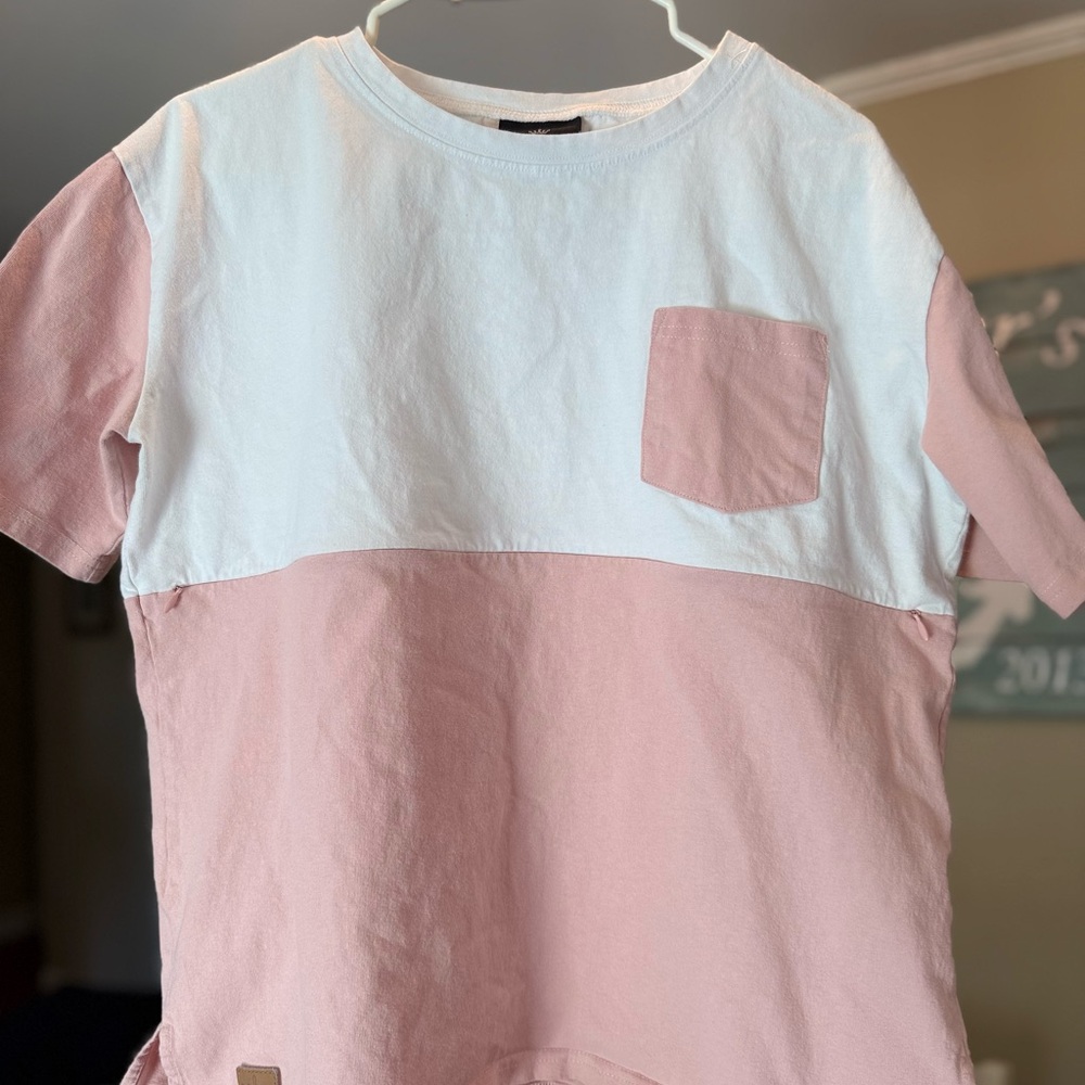 Nursing Queen Double Zip Breastfeeding Shirt Large - Picture 2 of 4